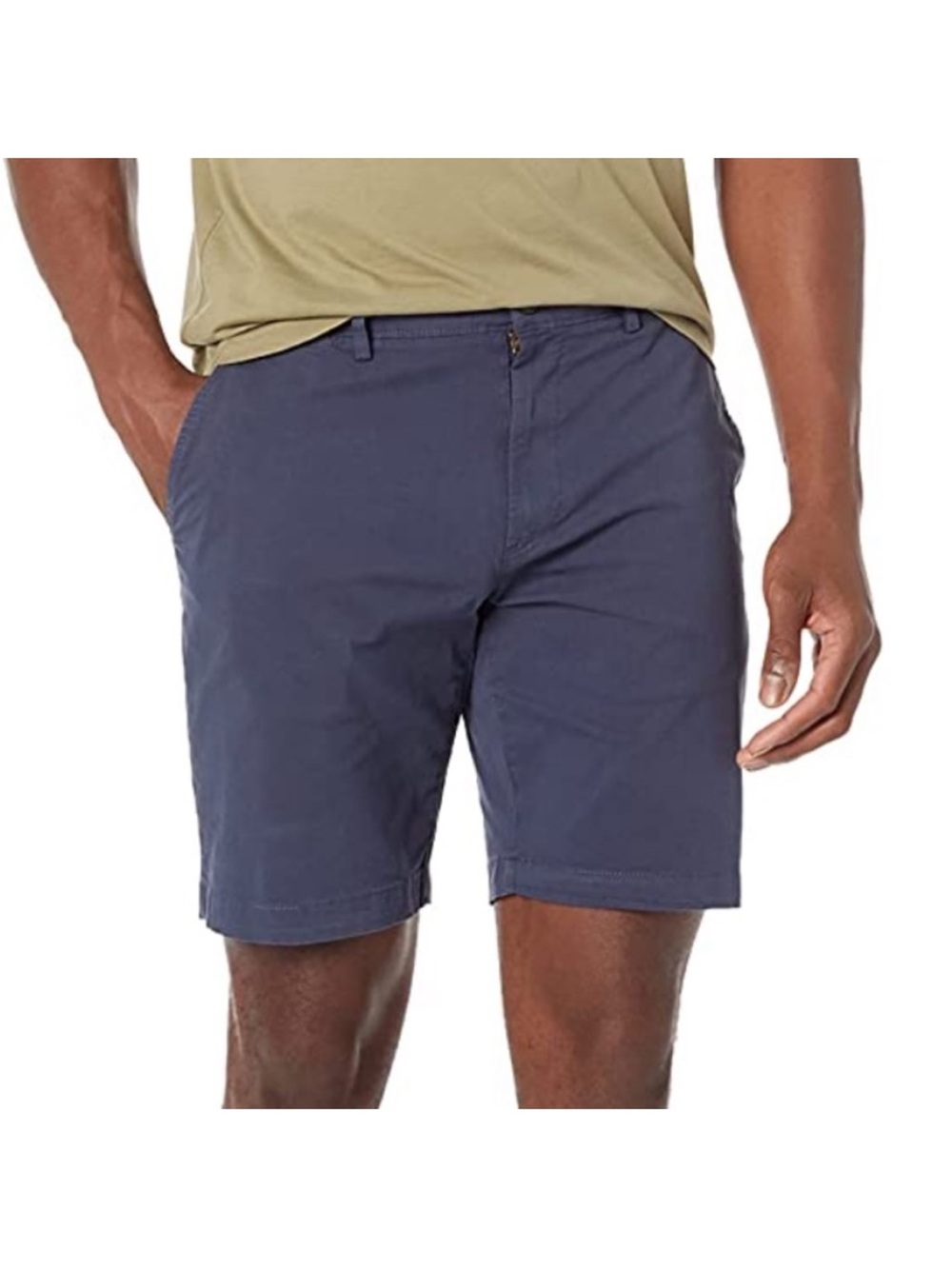NWT Goodthreads Men's Slim-Fit 9" inseam Flat-Front Comfort Stretch Chino Short
